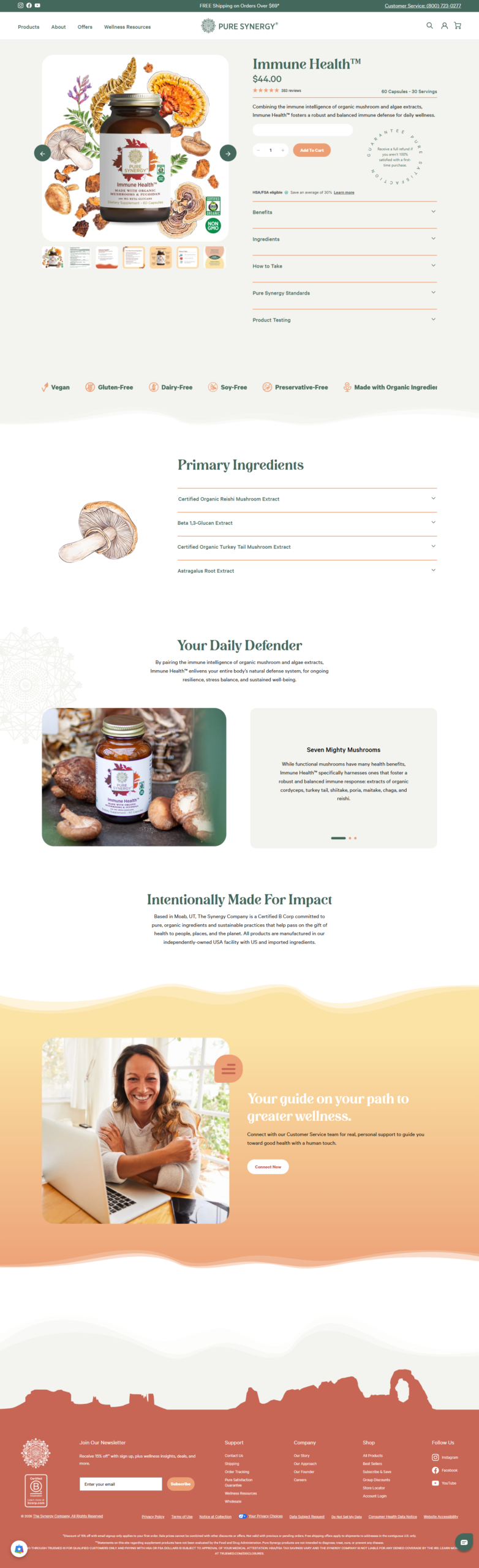 Website preview of Website Project 01